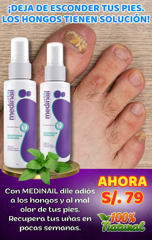 MEDINAIL FRESH DEFENSE (Protección contra hongos y mal Olor)